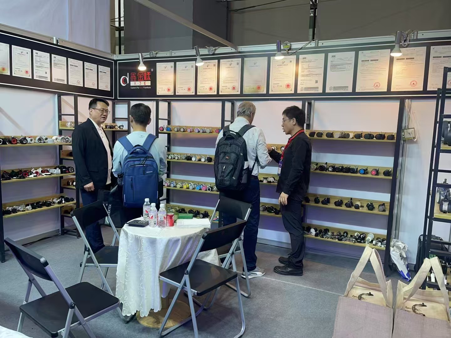 XIN JIE shipment support for caster wheel orders