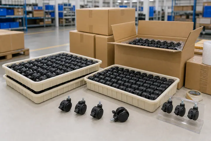 Importers & dealers caster wheel application