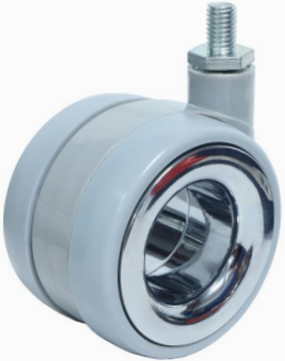 JQ-164-B 22/75mm Hollow Office Chair Caster Wheel
