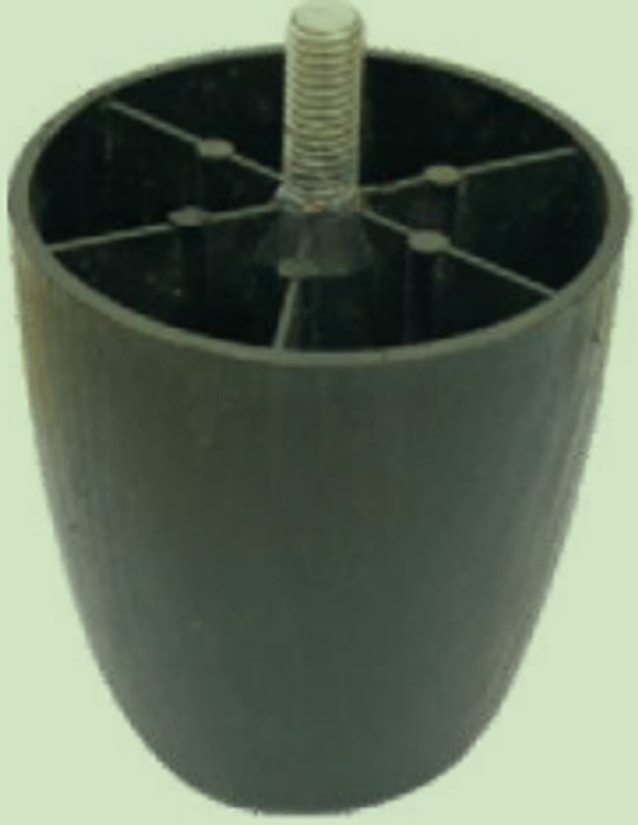 JQ-091 80x89mm Fixed Furniture Support Leg