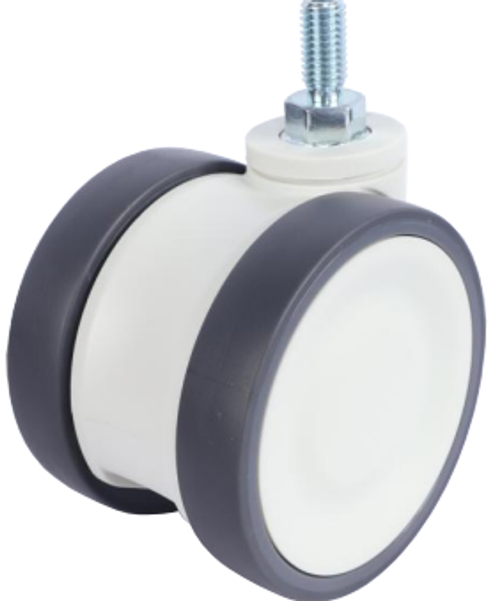 JQ-229-1 Cable Control Double Brake Medical Caster Wheel