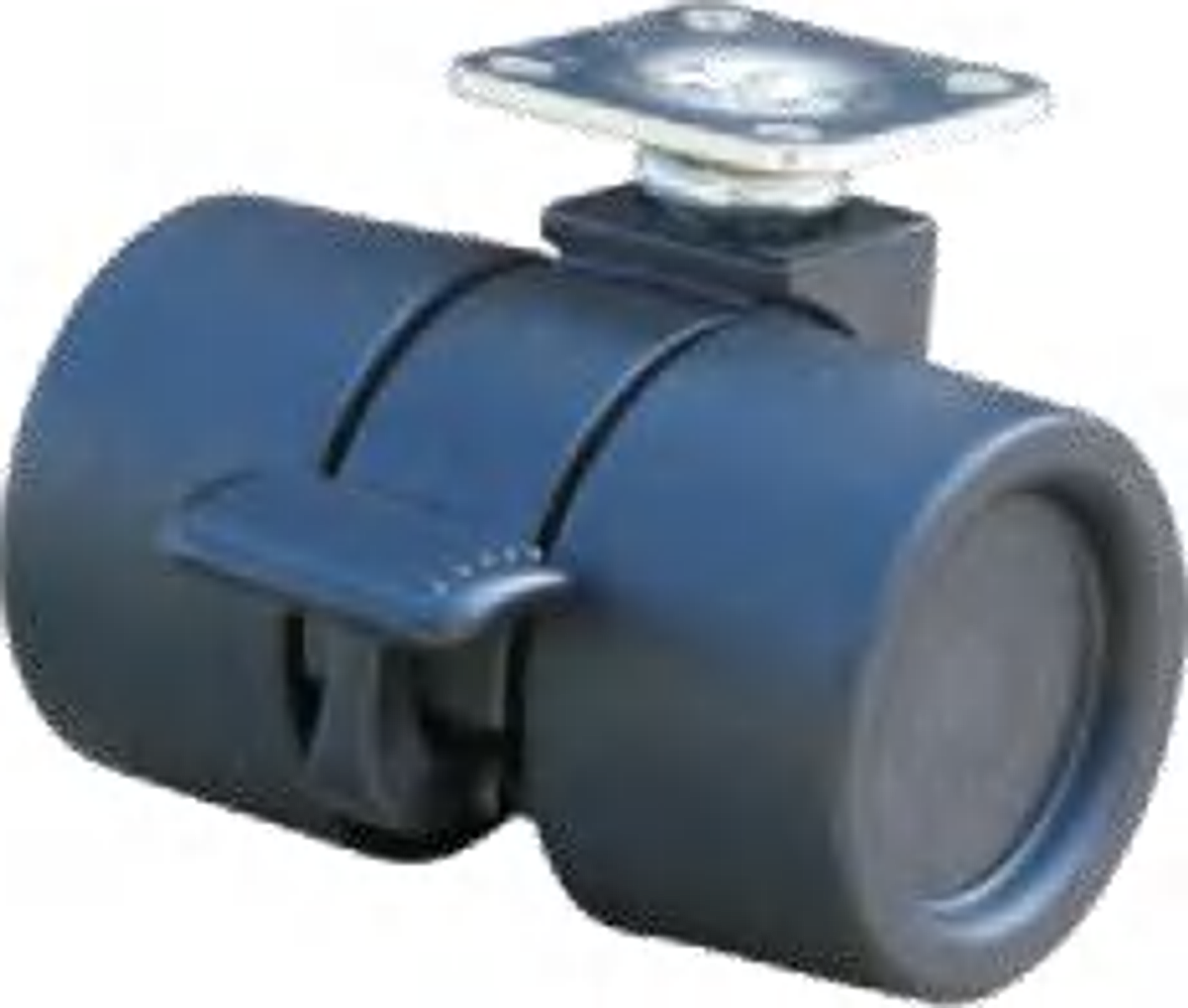 JQ-148-C 4mm Brake PA Furniture Appliance Caster Wheel