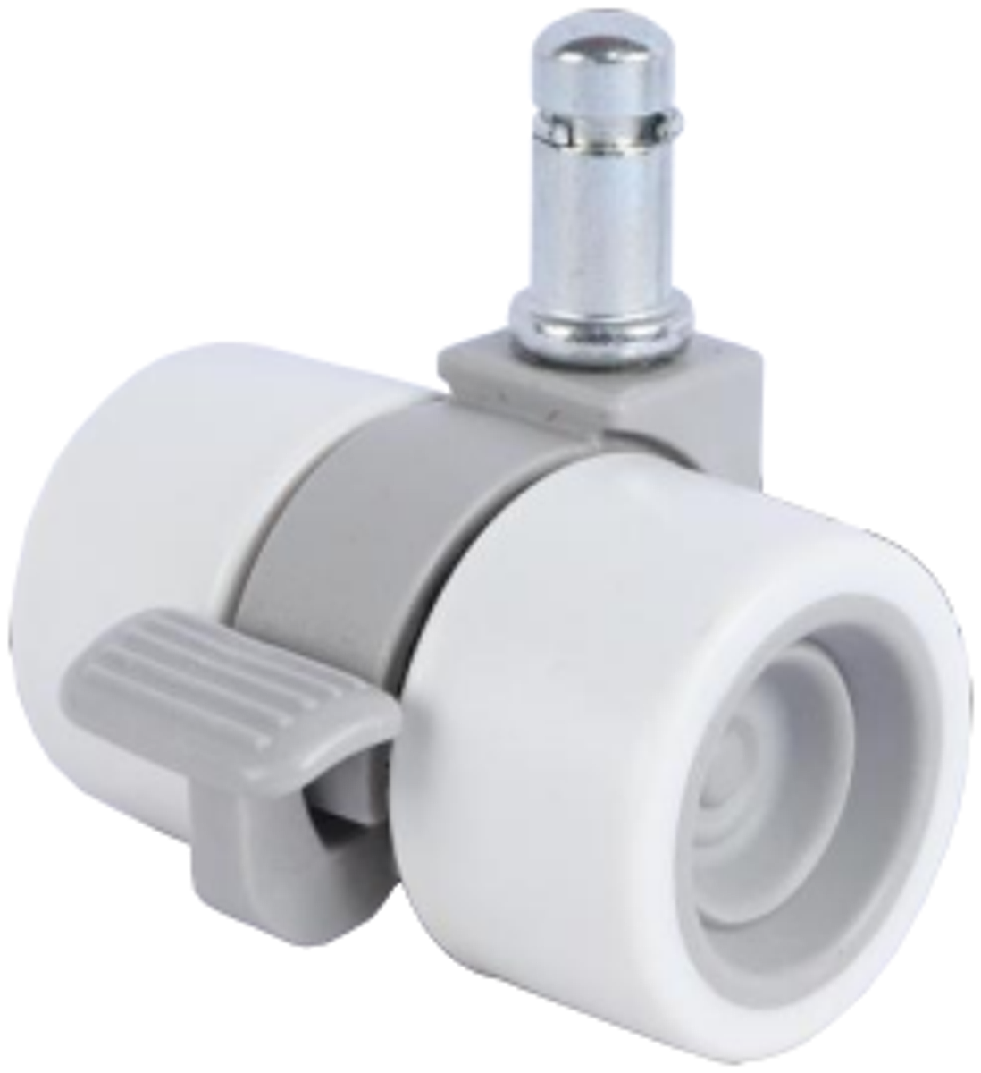 JQ-147 4mm Brake PU Furniture Appliance Caster Wheel