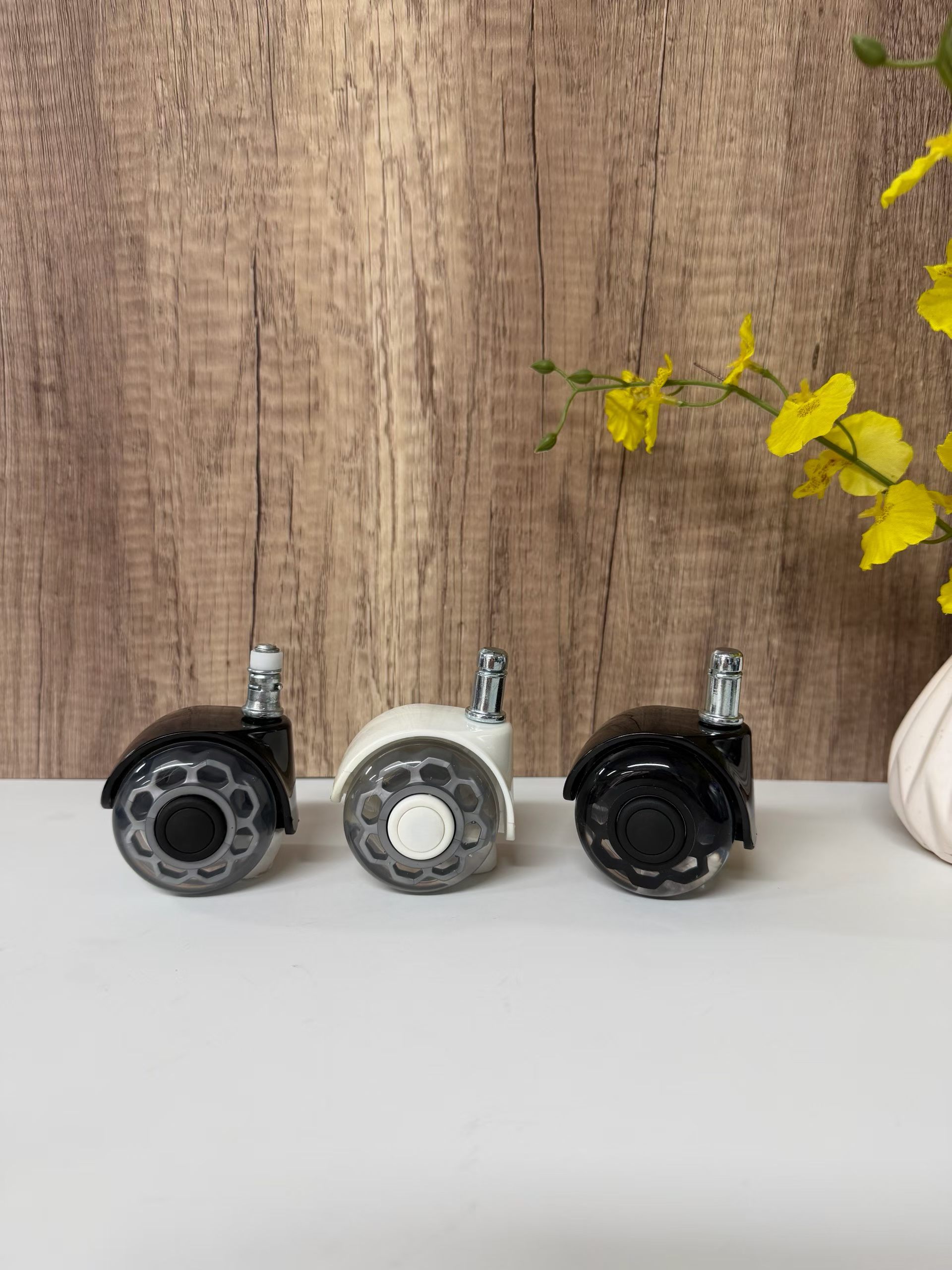 Furniture caster wheels